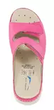 Nursing Care Machine Washable Genuine Leather Work Shoes WG809 Fuchsia - Women's work shoes - 113743 - 3