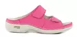 Nursing Care Machine Washable Genuine Leather Work Shoes WG809 Fuchsia - Women's work shoes - 113743 - 1