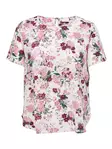 Only Carmakoma plus size t-shirt cloud dancer/small summer - Women's T-shirts - 138043 - 1