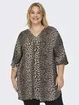 Only Carmakoma plus size tunic Nova Tunic Dress timber wolf - Dresses and tunics - 137933 - 4