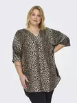 Only Carmakoma plus size tunic Nova Tunic Dress timber wolf - Dresses and tunics - 137933 - 1