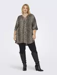 Only Carmakoma plus size tunic Nova Tunic Dress timber wolf - Dresses and tunics - 137933 - 3