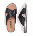 Rieker men's mules 21082-00 black - Men's sandals - 138203 - 3