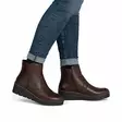 Rieker women's genuine leather ankle boots X9165-27 brown - Rieker ankle boots - 139393 - 5