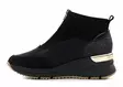 Rieker women's ankle boots/wedge sneakers N6361-00 black - Rieker ankle boots - 136623 - 3