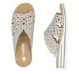 Rieker women's Mules V0689-63 beige - Rieker mules - 138153 - 3
