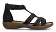 Rieker women's sandals 60860-01 black - Rieker women`s sandals - 140803 - 1