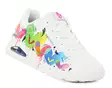 Skechers women's sneakers 190008/WMLT UNO - OPEN YOUR HEART white/multi - Skechers women`s sneakers - 140543 - 1