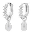 Snö of Sweden Earrings Lucy ring s/w - Earrings - 137853 - 1