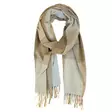 Veniz Scarf 62872 beige/light blue - Women's scarfs - 137733 - 1