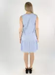 Vero Moda organic cotton dress SL cashmere blue/white - Dresses and tunics - 138463 - 2