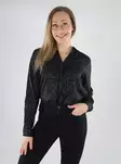 Vero Moda Dress Shirt VMBUMPY black/silver - Women's shirts and blouses - 139713 - 1
