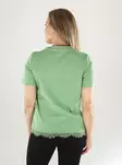 Vero Moda T-Shirt LACE S/S T-SHIRT aspen green/lace - Women's T-shirts - 141483 - 2