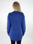 Vila women's cardigan Ril Open Mazarine blue - Women's knitwear - 125273 - 4
