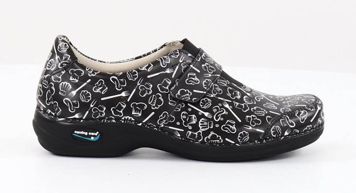 Nursing Care Machine Washable Sandals Leather Kitchen-11 - Women's work shoes - 129903 - 1