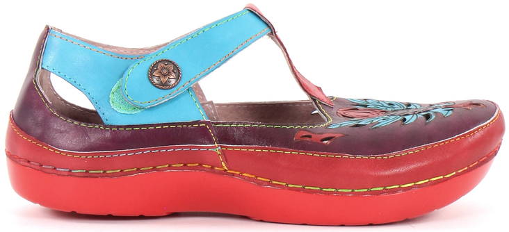 Laura Vita Walking Shoes Billy 24 violet - Women's walking shoes - 126123 - 1