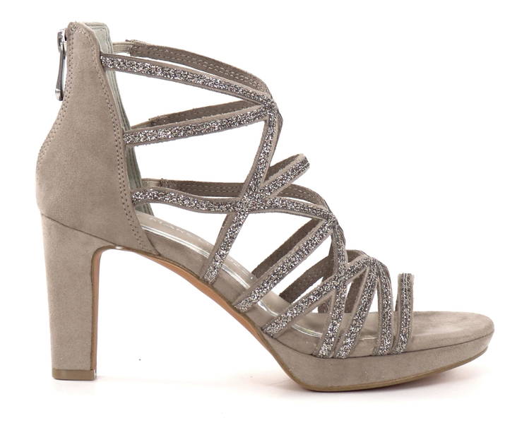 Marco Tozzi High heels 28373-42 Taupe - Women's pumps and high heels - 135153 - 1