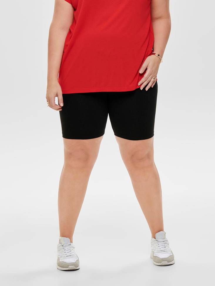 Only Carmakoma Shorts Time, Black - Women's shorts and capris - 128243 - 1