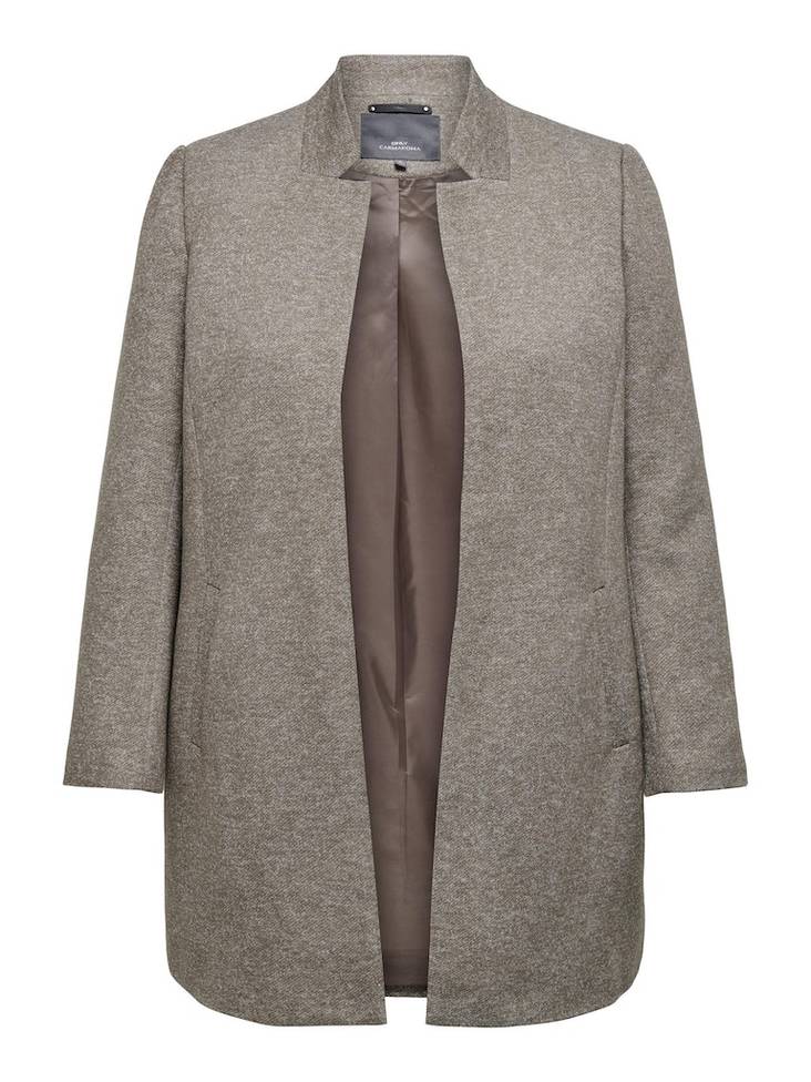 Only Carmakoma Jacket Soho Walnut - Women's light jackets - 133903 - 1