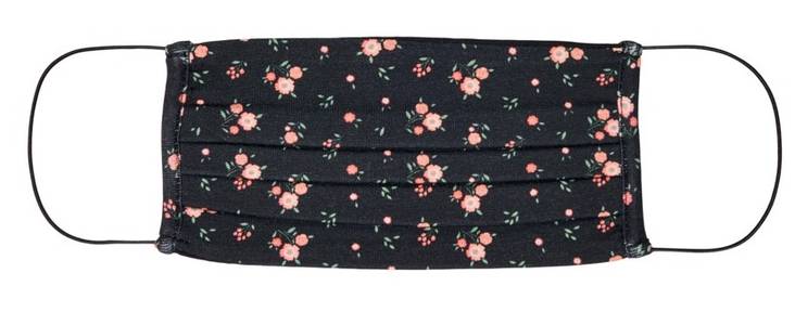 Only Fabric Mask Hope, black/pink/green - Women's scarfs - 127873 - 1