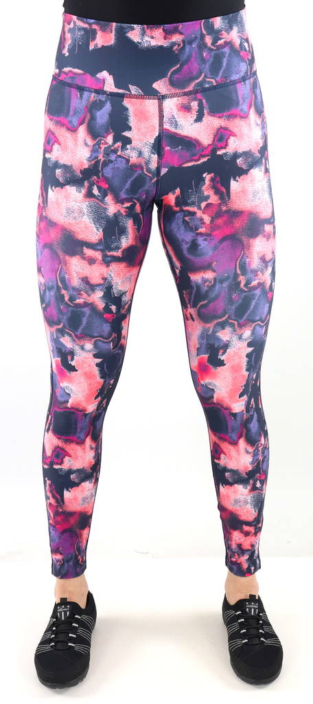 Only Play Leggings blue/pink - Women's sports leggings - 132993 - 1