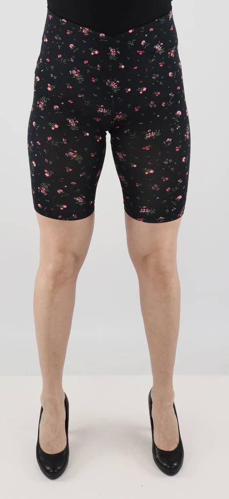 Only Shorts Life Love, black/ditsy - Women's shorts and capris - 128813 - 1