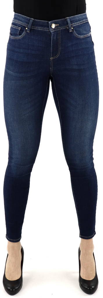 Only Women's Jeans Wauw life mid skinny, Dark Blue - Women's jeans - 127463 - 1