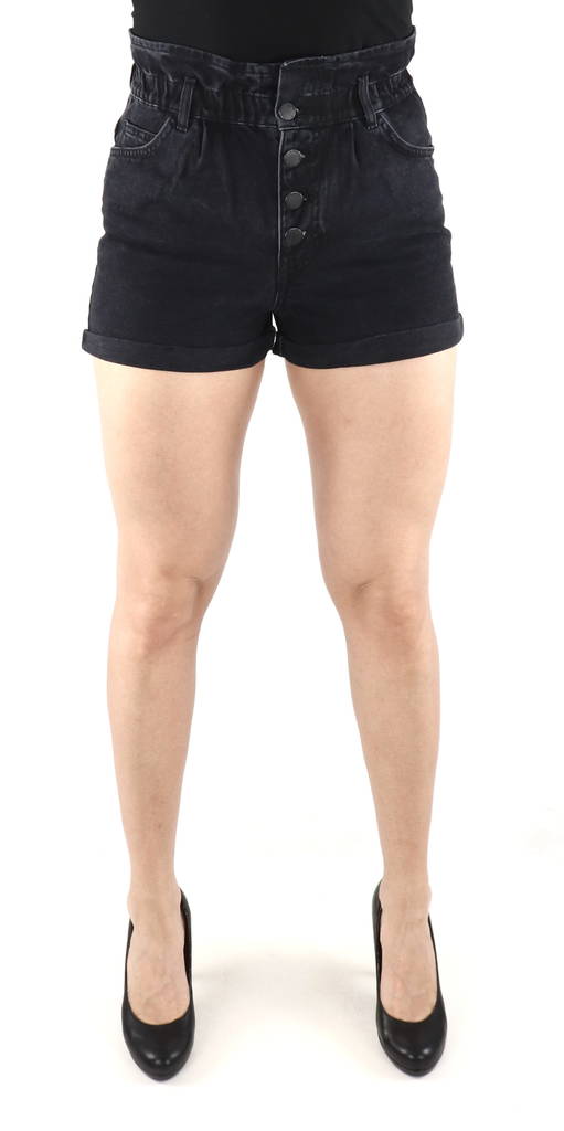 Only Women's Shorts Cuba paperbag, Black - Women's shorts and capris - 128673 - 1
