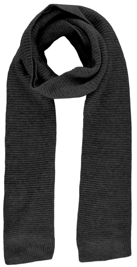 Pieces Scarf Benilla long, Black - Women's scarfs - 127513 - 1