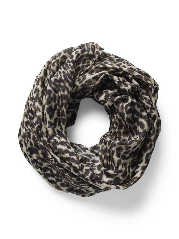 Pieces Tube scarf Leopard pattern - Women's scarfs - 135673 - 1