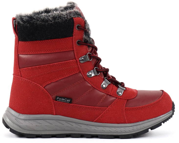 Polecat Ankle Boots 430-2967, Red - Women's ankle boots - 129593 - 1