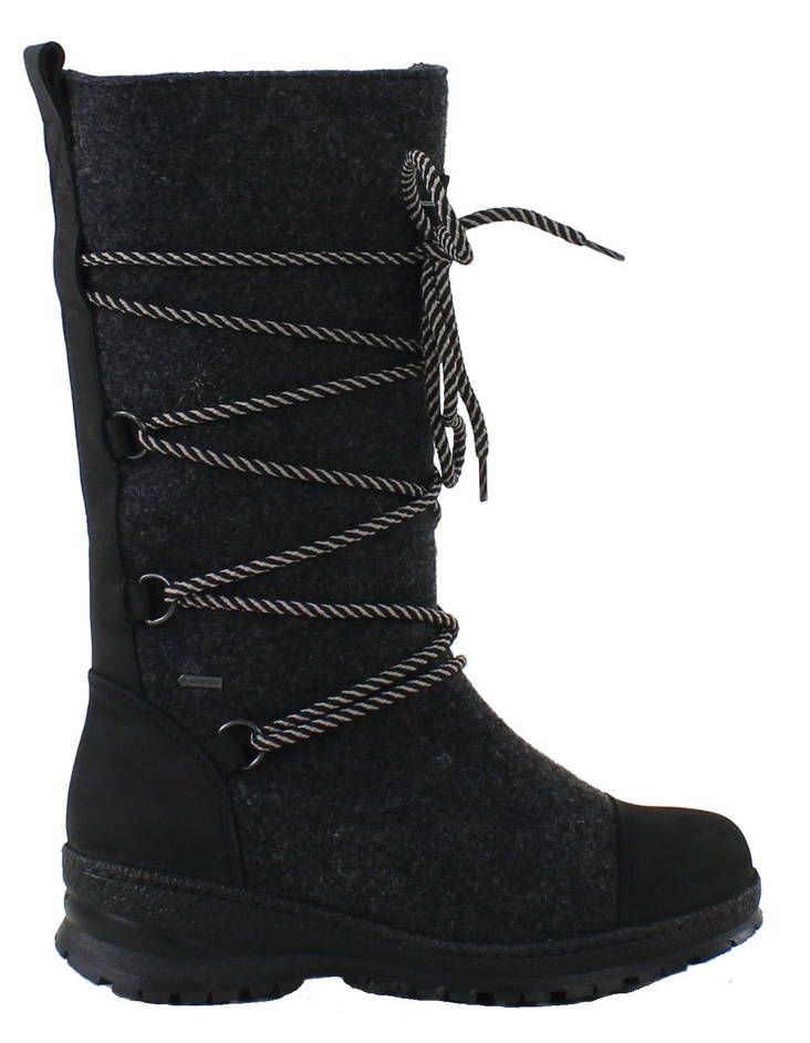 Pomar Felt Boots Saana Goretex 39070 granit felt - Women's boots - 132283 - 1