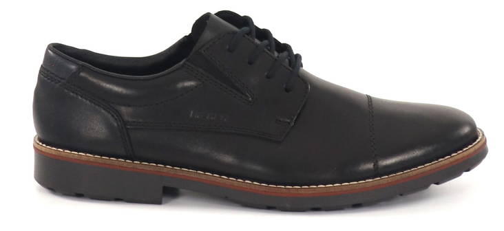 Rieker leather Walking shoes 15320-00 black - Men's walking shoes - 133933 - 1