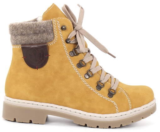 rieker yellow boots