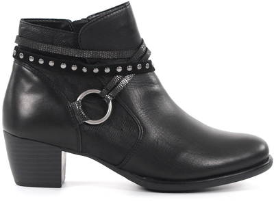 remonte black ankle boots