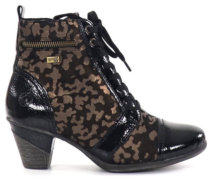 Rieker Remonte water-repellent Ankle boots D8797-90 metallic - Rieker ankle boots - 134093 - 1
