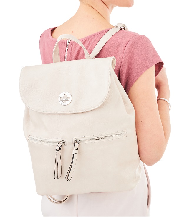 Rieker Backpack H1602-60 beige - Backpacks - 133243 - 1