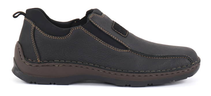 Rieker Walking Shoes 05363-00, Black - Men's walking shoes - 131433 - 1