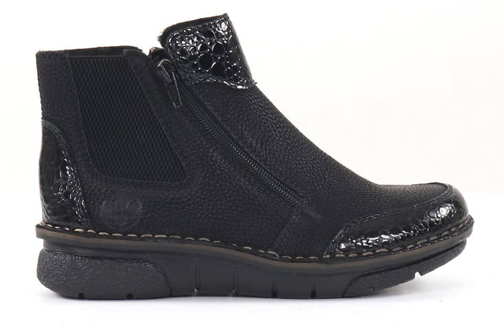Rieker Ankle Boots 73355-00, black - Rieker ankle boots - 132213 - 1