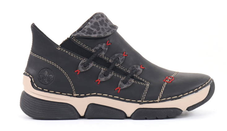 Rieker Ankle Boots 45983-00, black/multi - Rieker ankle boots - 132103 - 1