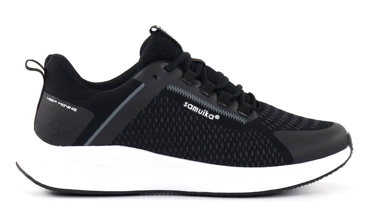 Samuika unisex sneakers SW22-03501 black (laces) - Men's sneakers - 135183 - 1