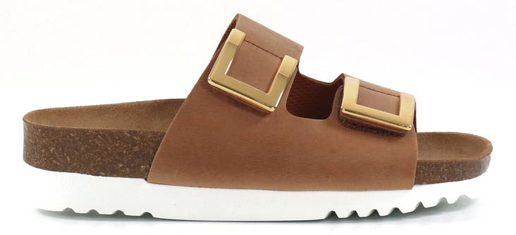 Scholl Mules Monterey 2 Cognac - Women's work shoes - 133413 - 1
