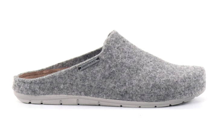Shepherd Annsofie women's slippers gray - Women's slippers - 134413 - 1