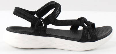 black skechers sandals