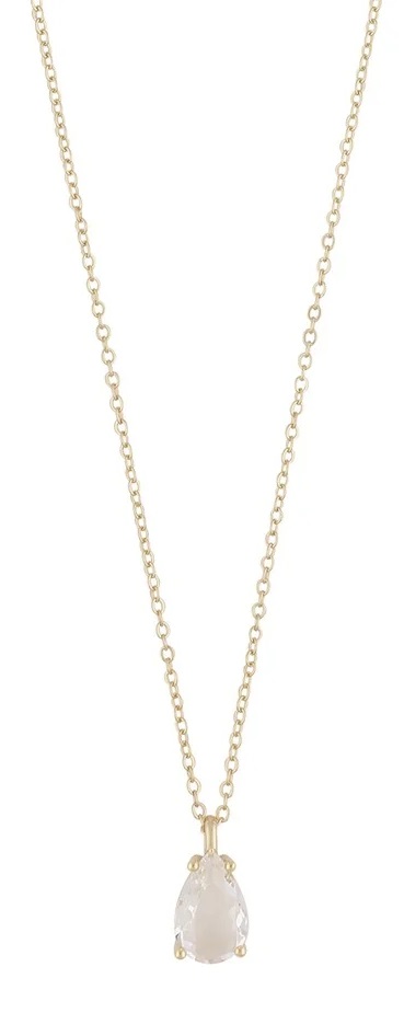 Snö of Sweden Necklace Ashley gold/clear - Necklaces - 135283 - 1