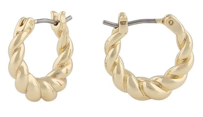 Snö of Sweden Earrings Lydia ring gold - Earrings - 135313 - 1