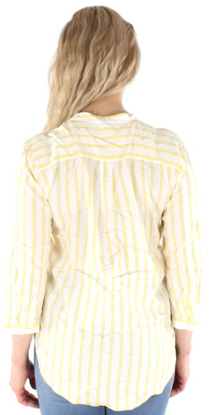 Vero Moda Shirt Erika stripe, Yellow/White -  webstore