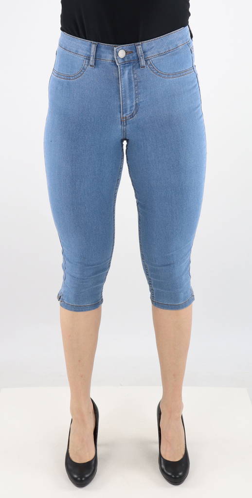 Vila Capris Jeggy ana rw, light blue - Women's shorts and capris - 131063 - 1