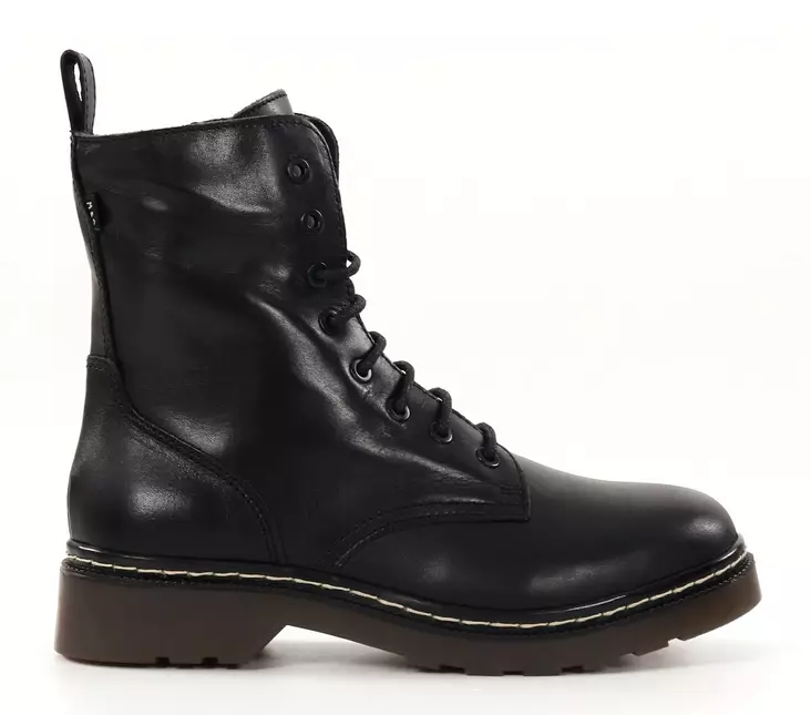 Musse&Cloud women's leather ankle boots 2793627/NBK Efany black - Women's ankle boots - 136643 - 1