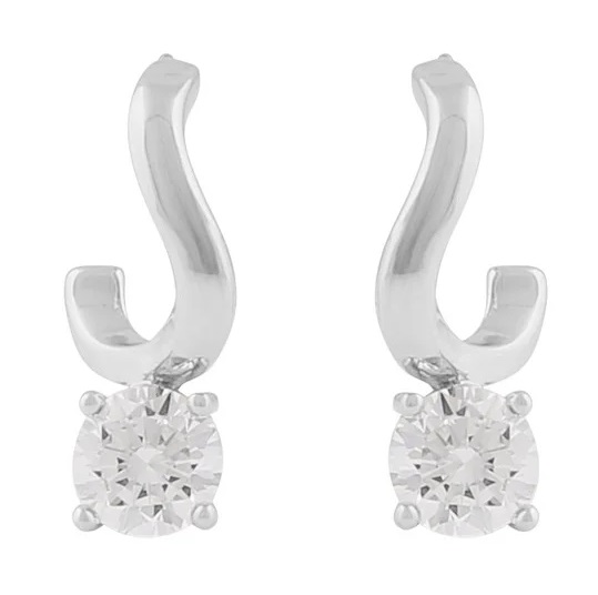 Snö of Sweden Earrings Ace s/clear - Earrings - 136713 - 1